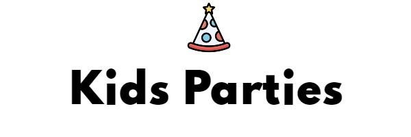 Party hat with link to the kids party entertainment page.